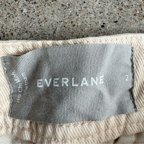 Everlane NWT Tencel Relaxed Chino Size 2 parchment - Picture 11 of 16